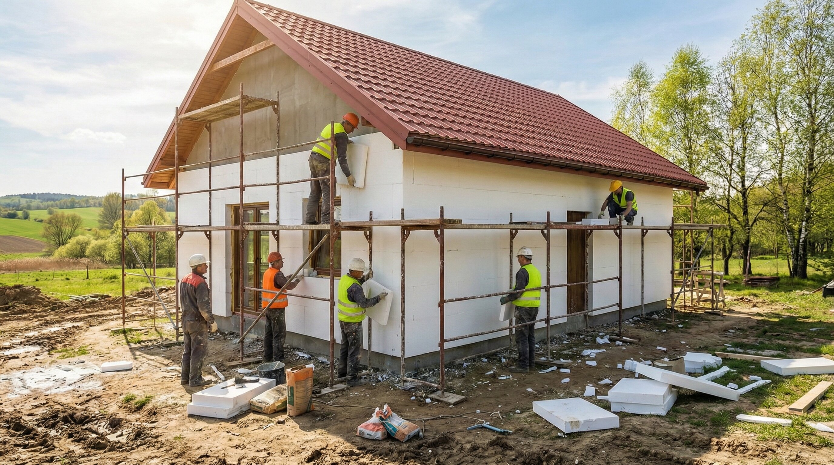 Docieplenie domu jednorodzinnego - optymalny termin termomodernizacji