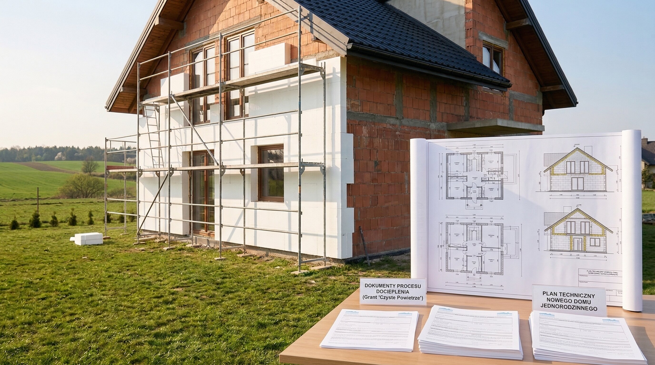 Docieplenie domu jednorodzinnego z dofinansowaniem - program Czyste Powietrze 2026