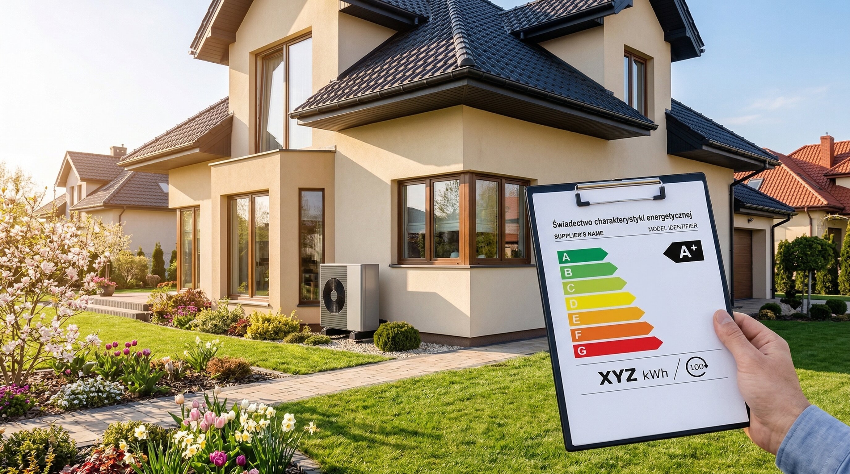 Docieplony dom jednorodzinny z wysoką klasą energetyczną - wzrost wartości nieruchomości