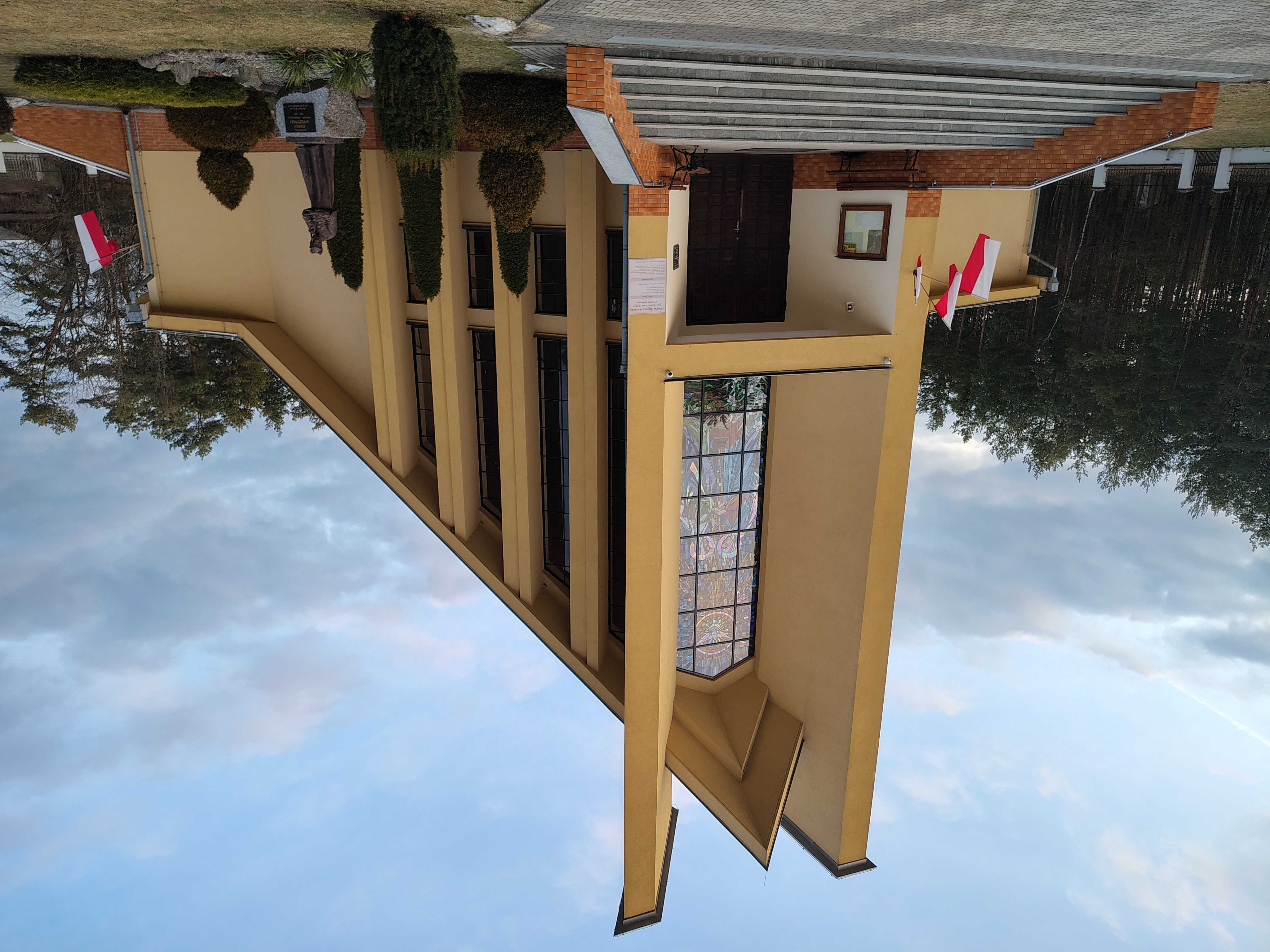 Kościół Nawiedzenia NMP Stary Bidaczów - elewacja 6