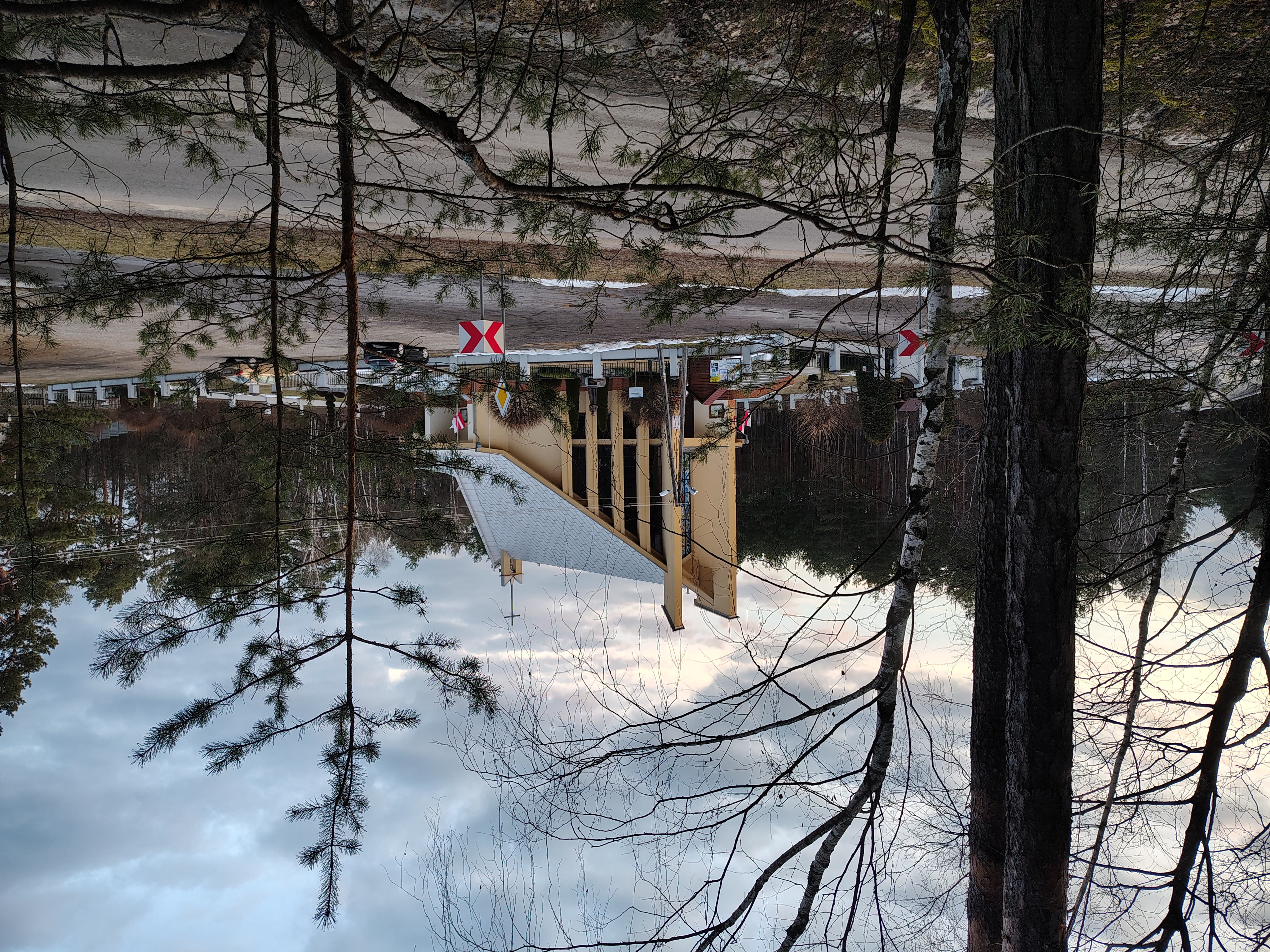 Kościół Nawiedzenia NMP Stary Bidaczów - elewacja 13