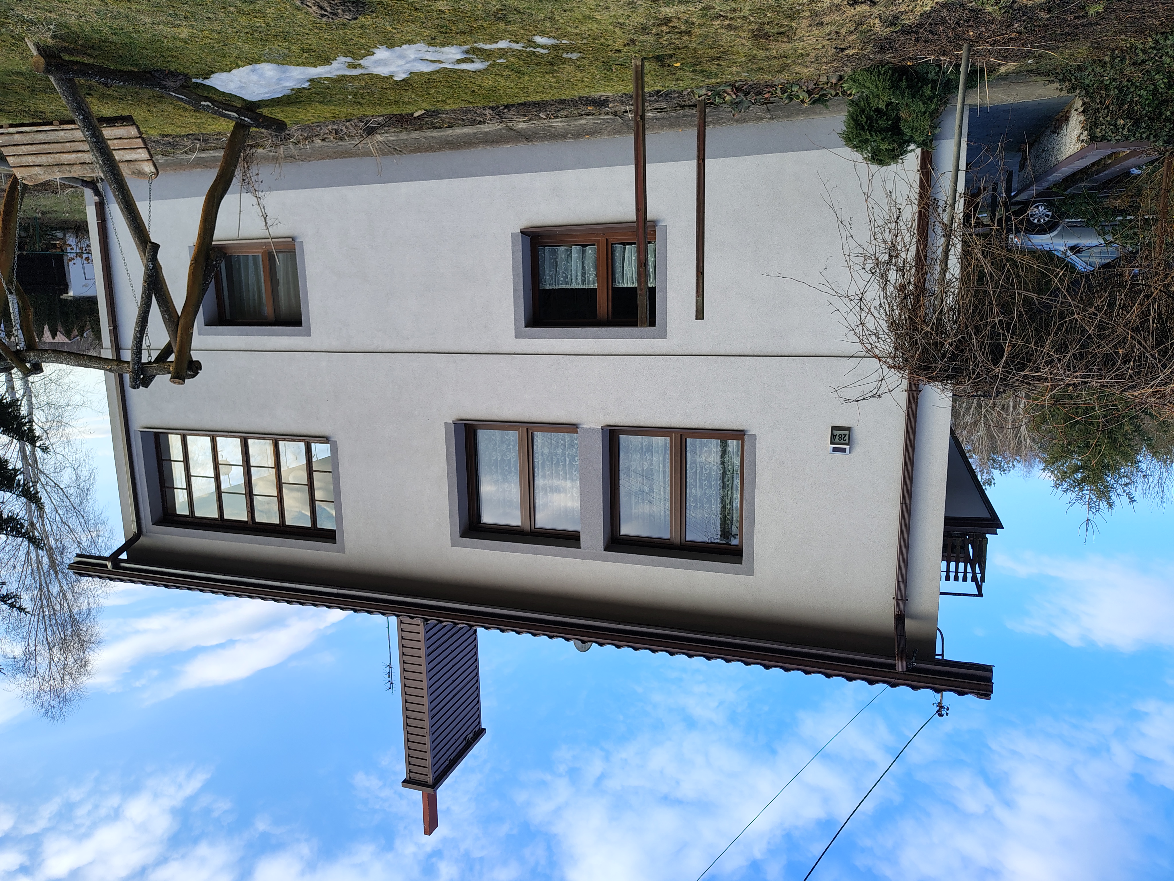 Dom jednorodzinny duże przeszklenia - widok 2